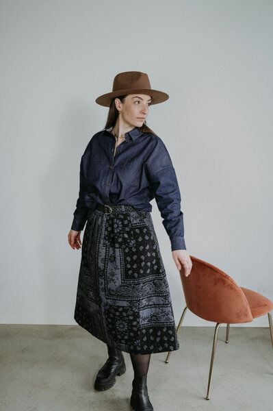 FARM UM'S HERZ Rock Foulard-Jacquard von FARM UM'S HERZ