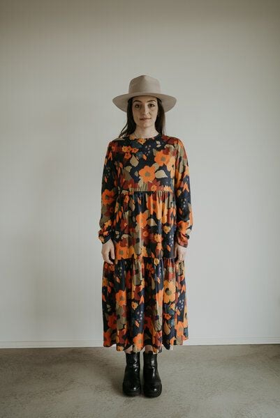 FARM UM'S HERZ STUFENKLEID FLOWERPRINT von FARM UM'S HERZ