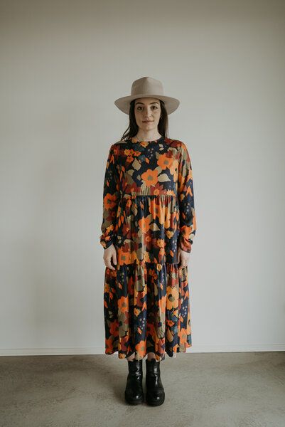 FARM UM'S HERZ STUFENKLEID FLOWERPRINT von FARM UM'S HERZ