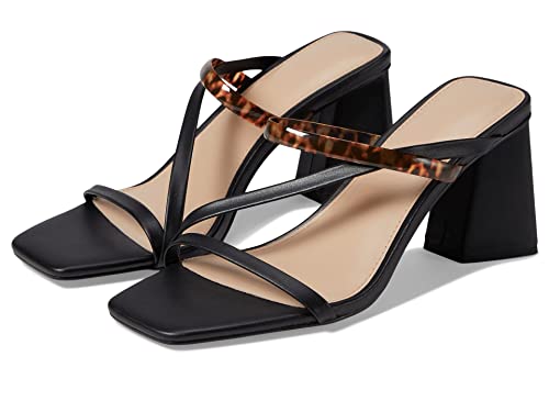 FARYL by Farylrobin Brittanie Damen-Sandalen, Schwarz Leder, 44.5 EU von FARYL by Farylrobin