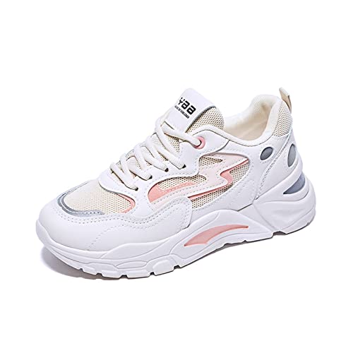 Womens Sneakers Platform Sports Shoes Summer Chunky Sneakers Vulcanized Casual Shoes Tennis Female Basket (Color : B, Size : 39 EU) von FARZAH