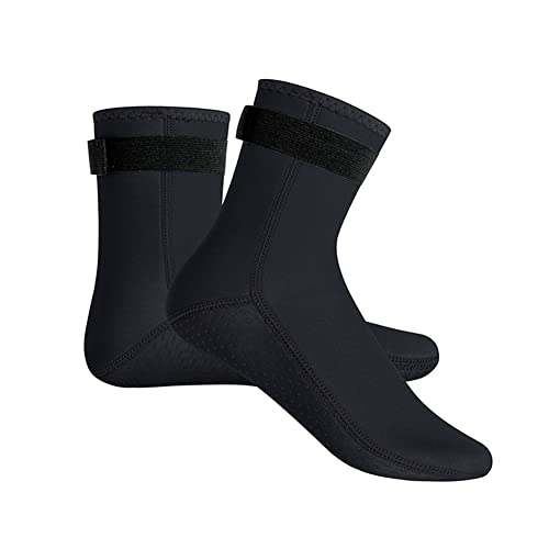 FASECKS Neopren Tauchsocken für Damen Herren, Rutschfest Thermosocken Neopren-Socken Schwimmen Socken für Tauchen, Schnorcheln, Schwimmen, Surfen von FASECKS