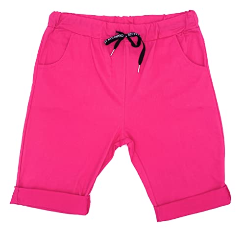 FASHION YOU WANT Damen Bermuda Kurze Hose Shorts für den Strand Sweatpants Sommerhose (as3, Numeric, Numeric_44, Numeric_46, Regular, Regular, Fuchsia) von FASHION YOU WANT