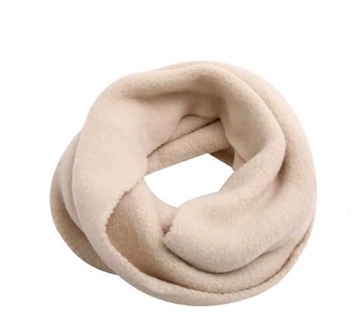 FASHION YOU WANT Damen Loopschal Strickschal Schlauchschal Schal Feinstrick einfarbig Rundschal (off-white) von FASHION YOU WANT