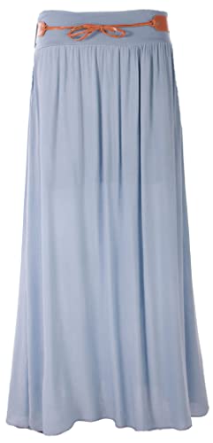 FASHION YOU WANT Damen Sommer Rock Größe 36/38 bis Größe 48/50 Langer Maxirock Strandrock Sommerock lang Amber Boho Retro Maxirock (as3, Numeric, Numeric_46, Numeric_48, Regular, Regular, Jeansblau) FASHION YOU WANT Damen Sommer Rock Größe 36/38 bis Größe 48/50 Langer Maxirock Strandrock Sommerock lang Amber Boho Retro Maxirock (as3, Numeric, Numeric_46, Numeric_48, Regular, Regular, Jeansblau) von FASHION YOU WANT