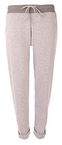 FASHION YOU WANT Damen Sweatpants Größe 34-50 Baggy Hose Boyfriend Freizeithose Sporthose All-Over Roses Print Big Size bis Übergröße (H01, 42-44) von FASHION YOU WANT