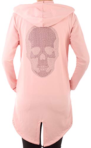 FASHION YOU WANT Damen Cardigan Größe 34/36-42/44 verfügbar Sterne Star Sweatjacke Bolero Strickjacke Strickcardigan (Peace beige, 38/40) von FASHION YOU WANT