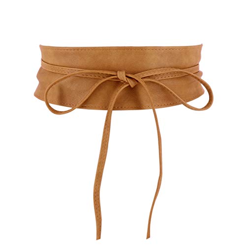FASHIONGEN - Damen gürtel, Taillengürtel, Bindgürtel, Obi gürtel MICA - Leichtes Kamel, L-XL FASHIONGEN - Damen gürtel, Taillengürtel, Bindgürtel, Obi gürtel MICA - Leichtes Kamel, L-XL von FASHIONGEN