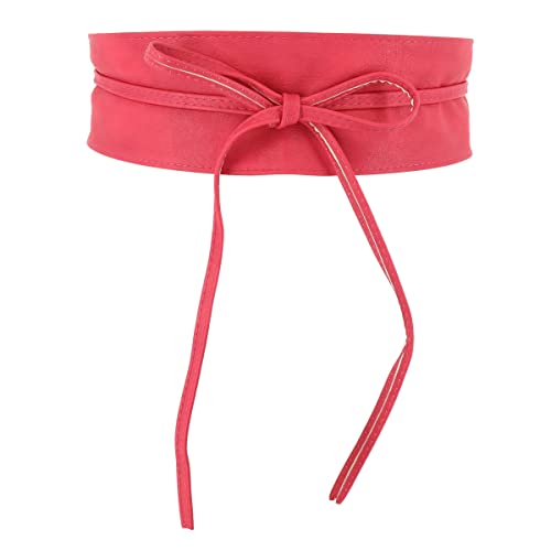 FASHIONGEN - Damen gürtel, Taillengürtel, Bindgürtel, Obi gürtel MICA - Fuchsie, L-XL von FASHIONGEN