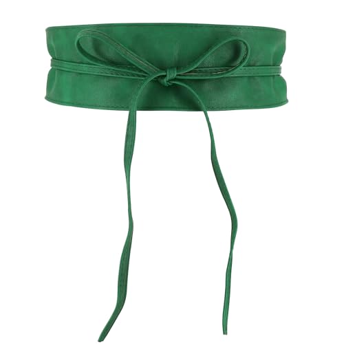FASHIONGEN - Damen gürtel, Taillengürtel, Bindgürtel, Obi gürtel MICA - Grün, S-M von FASHIONGEN