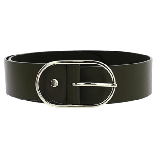 FASHIONGEN - Damengürtel aus Echtleder LWG, 5 cm breit, MAURA - Schwarz, 95 von FASHIONGEN