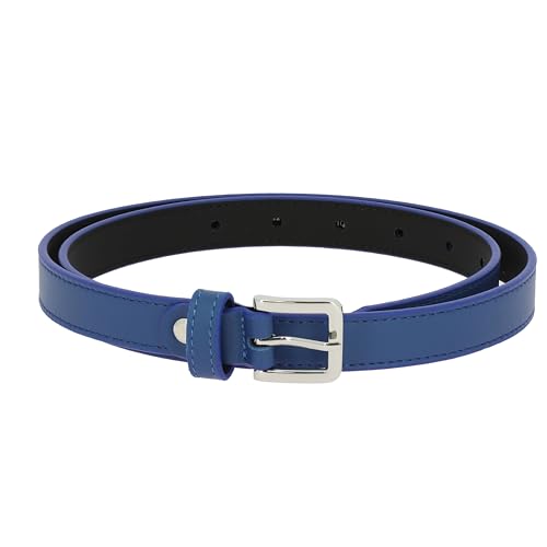 FASHIONGEN - Damengürtel aus echtem italienischem Leder, 2 cm Breite, LINDA - Blau, 75 FASHIONGEN - Damengürtel aus echtem italienischem Leder, 2 cm Breite, LINDA - Blau, 75 von FASHIONGEN