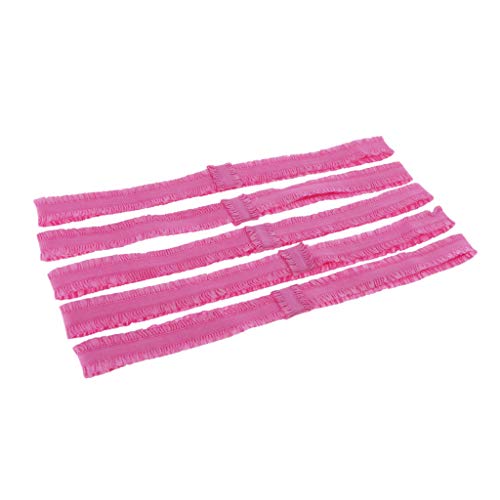Fashion My Day Haarreif für Damen, einfaches Spitzen-Stirnband, dehnbar, Haarschmuck, Rosarot, 5 Stück Fashion My Day Haarreif für Damen, einfaches Spitzen-Stirnband, dehnbar, Haarschmuck, Rosarot, 5 Stück von FASHIONMYDAY