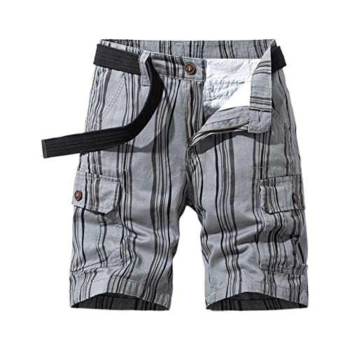 FASLOLSDP Cargo Shorts Herren?2024 Sommer Karierter Kurze Hosen mit Multi Taschen Elastischer Sporthose Button Down Shorts Casual Regulär Fit Atmungsaktive Cargohose Freizeithose FASLOLSDP Cargo Shorts Herren?2024 Sommer Karierter Kurze Hosen mit Multi Taschen Elastischer Sporthose Button Down Shorts Casual Regulär Fit Atmungsaktive Cargohose Freizeithose von FASLOLSDP