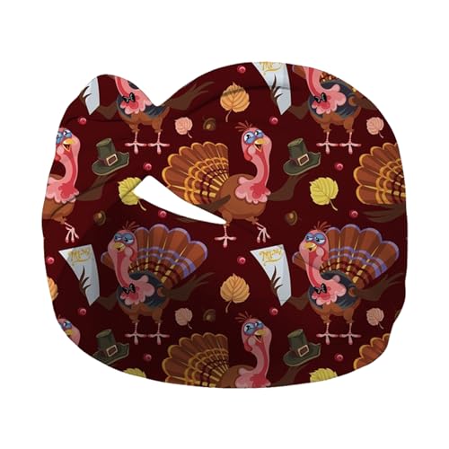 Ahornblatt-Stirnband, Thanksgiving-Truthahn-Haarbänder, Modisches, elastisches Ahornblatt-Stirnband mit breitem Kopf und gedrehten Knoten für die Thanksgiving-Verkleidung von FASSME