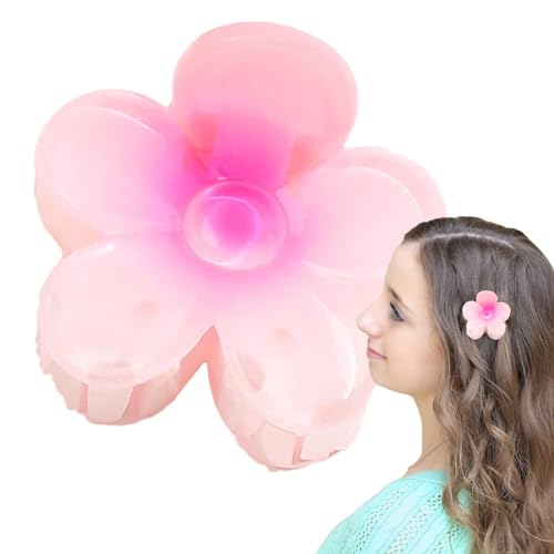 Blumen-Haarnadeln Für Damen,2pcs Niedliche Haarnadeln, Fünfblättrige Blumen-Haarnadeln, Hawaiianische Blumen-Haarnadeln, Hochwertige Pferdeschwanz-Haarnadeln von FASSME