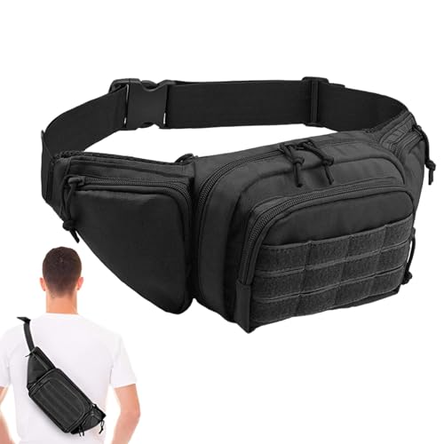 Hüfttasche, Multifunktionale Outdoor-Hüfttasche, Outdoor-Wander-Hüfttasche, Camping-Hüfttasche Mit Verstellbarem Riemen, Multifunktionale Hüfttasche Mit 5 Taschen Hüfttasche, Multifunktionale Outdoor-Hüfttasche, Outdoor-Wander-Hüfttasche, Camping-Hüfttasche Mit Verstellbarem Riemen, Multifunktionale Hüfttasche Mit 5 Taschen von FASSME
