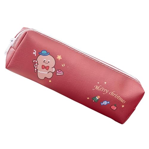Weihnachts- -Geldschlüsseltaschen | Süße Schminktasche mit Reißverschluss | Robuste Stifttasche, vielseitige Weihnachtsdekoration für Schule, Reisen, Stifte Fassme von FASSME