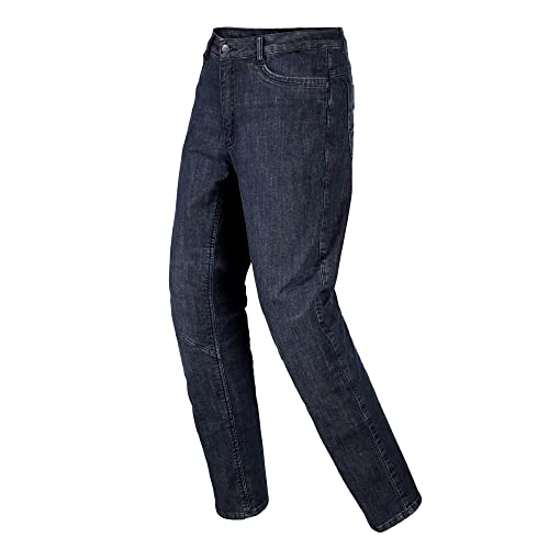 Fastway Motorrad Jeans Herren, EN Geprüfte Motorradhose Herren Klasse A, Entnehmbare Knie Protektoren, Hüfte, Gesäß & Knie Verstärkt, Sicherheitsnähte an Sturzpositionen, Blue Jeans, W36/L32 von FAST WAY