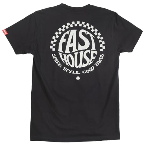 FASTHOUSE Fast Spade Kurzarm-T-Shirt, Schwarz, 3XL FASTHOUSE Fast Spade Kurzarm-T-Shirt, Schwarz, 3XL von FASTHOUSE