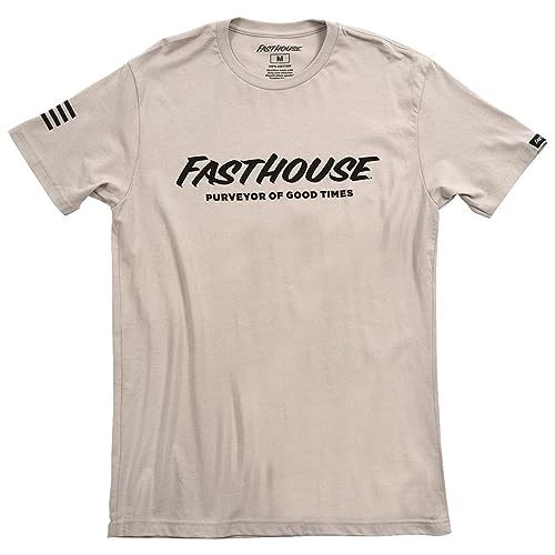 FASTHOUSE T-Shirt mit Logo, Hellgrau, XL von FASTHOUSE