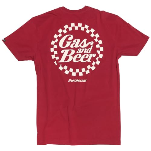 FASTHOUSE Tavern Kurzarm-T-Shirt, Cardinal, M von FASTHOUSE