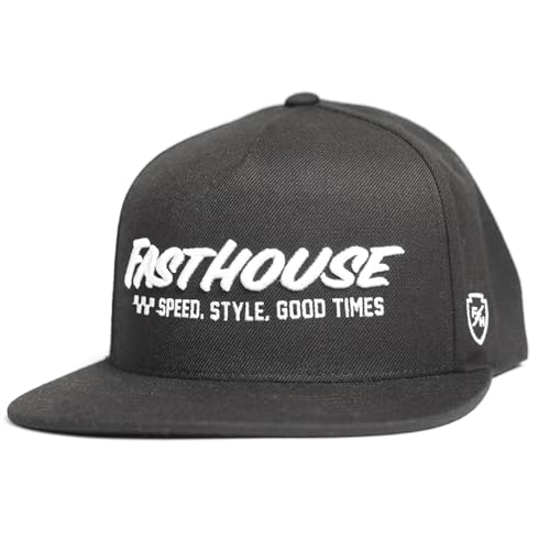 FASTHOUSE Unverzichtbare Mütze, Schwarz, Einheitsgr��e von FASTHOUSE