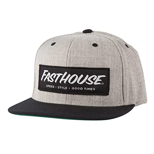Fasthouse Speed Style Hut, Erwachsene, Schwarz/Grau von FASTHOUSE