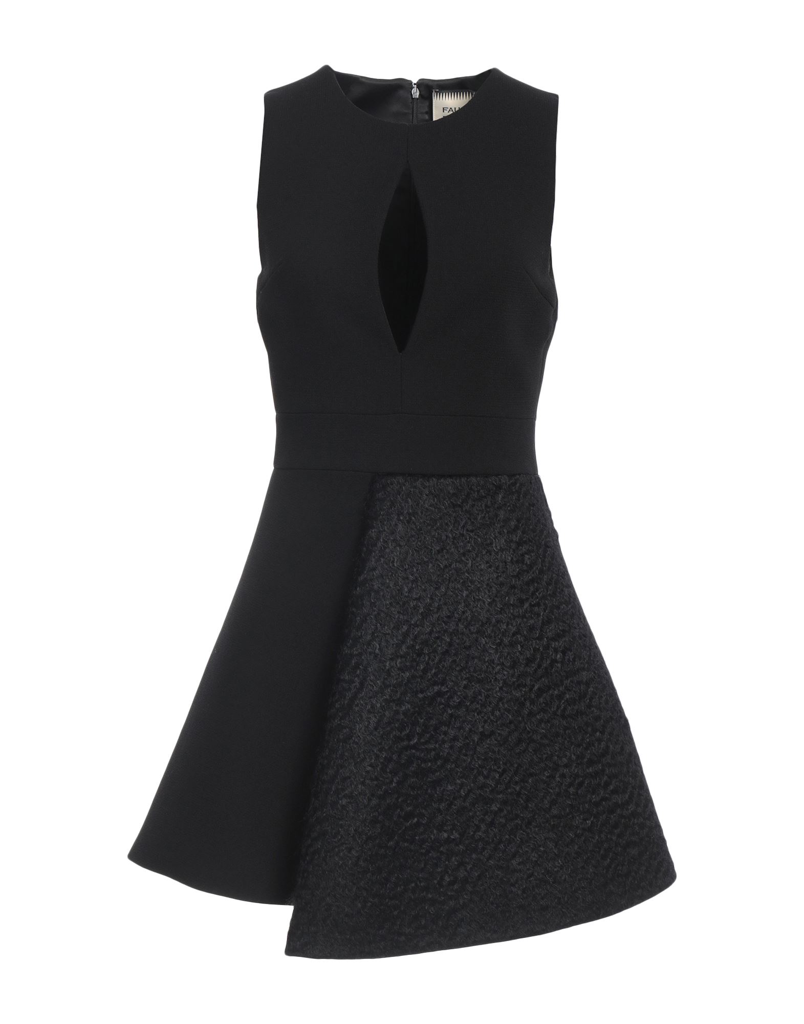 FAUSTO PUGLISI Mini-kleid Damen Schwarz von FAUSTO PUGLISI