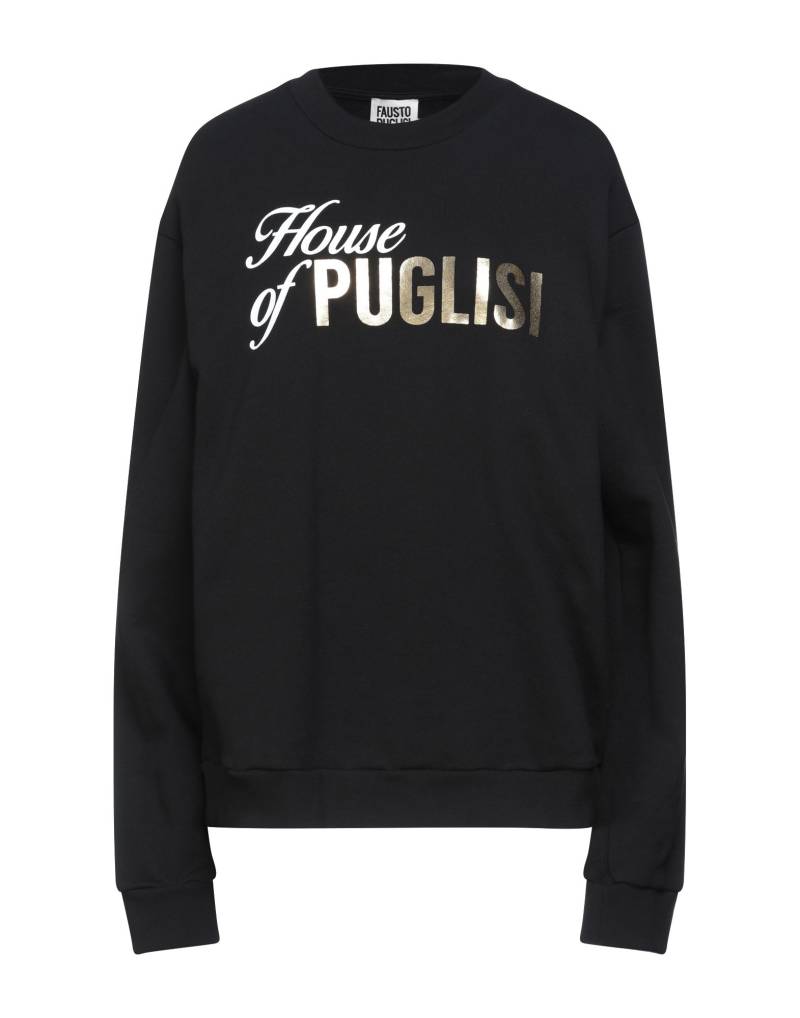 FAUSTO PUGLISI Sweatshirt Damen Schwarz von FAUSTO PUGLISI