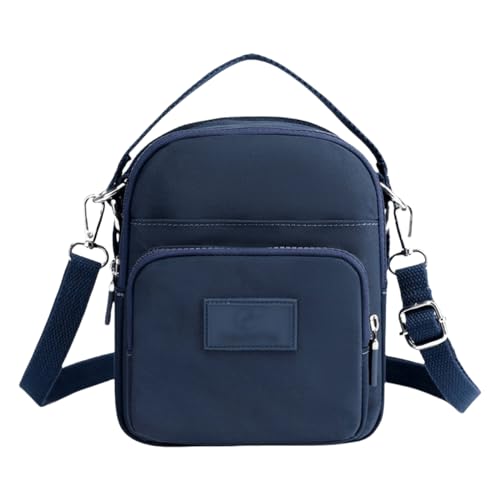 FAVORTALK Umhängetasche Klein Damen Messenger Tashen - Marineblau Crossbody Bag Kleine Wasserdicht Umhängetasche mit Austauschbaren Schultergurten,DJB00804 von FAVORTALK