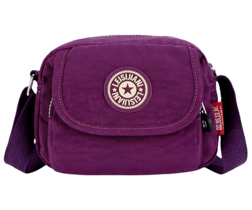 FAVORTALK Crossbody Bag Damen Umhängetasche Stilvolle Schultertasche mit Kartenfächern Passend für Handys,B02604 von FAVORTALK