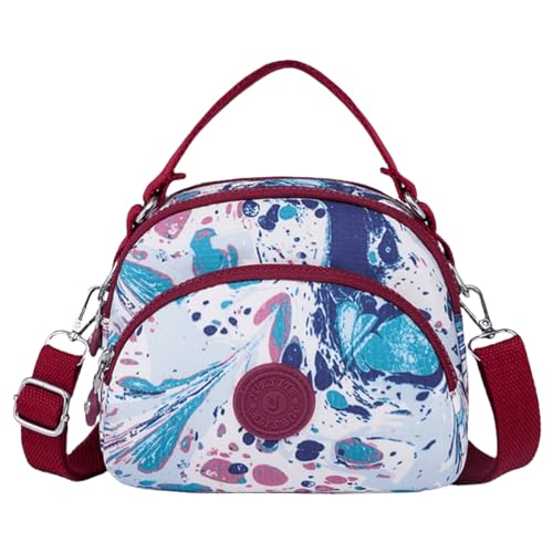 FAVORTALK Kleine Umhängetasche Damen Handytasche zum Umhängen Schultertasche Handtasche Mini Tasche für Alltag Büro Schule Ausflug Einkauf,DJB01214 von FAVORTALK