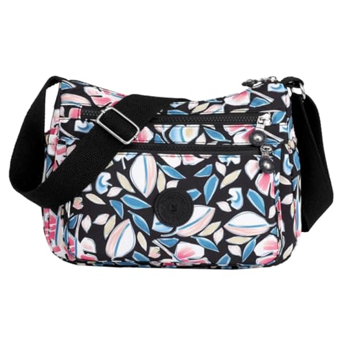 FAVORTALK Damen-Umhängetaschen Crossbody Bag Kleine mit Breitem Gurt Stylisch Handtasche Handytasche zum Umhängen,DJB00205 von FAVORTALK