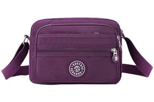 FAVORTALK Damen-Umhängetaschen Handytasche zum Umhängen Crossbody Schultertasche Reisepass Handytasche mit Kartenschlitz Verstellbar Schultergurt,DJB01506 von FAVORTALK