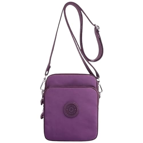FAVORTALK Handy Umhängetasche Damen Handtasche Crossbody Bag Große Kapazität mit Mehreren Fächer,DJB02412 von FAVORTALK
