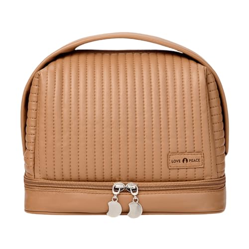 FAVORTALK Make-up-Tasche, klein, Reise-Waschbeutel, Kosmetiktasche für Damen, wasserdicht, mit Reißverschluss, Kulturbeutel, Hzb13105, 22.5 X 13 X 16 cm / 8.86 x 5.12 x 6.30 inches, Make-up-Tasche von FAVORTALK