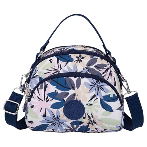 FAVORTALK Kleine Umhängetasche Damen Schultertasche Handtasche mit Mehreren Taschen Verstellbarer Riemen Crossbody-Handtaschen lässige Segeltuch-Kuriertaschen DJB01209 von FAVORTALK