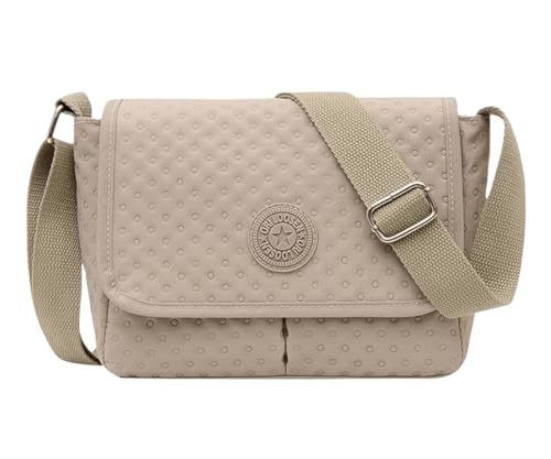 FAVORTALK Umhängetasche Damen Klein Sportliche Schultertasche Handtasche für Mädchen Schule Arbeit Reisen,B01807 von FAVORTALK