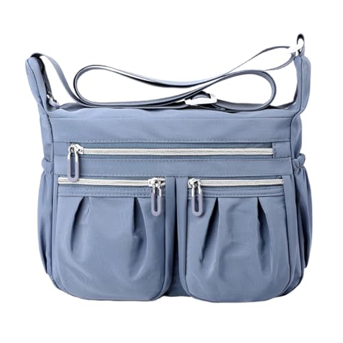 FAVORTALK Umhängetasche mit mehreren Taschen – wasserdichte Nylon-Umhängetasche, große Umhängetasche zum Einkaufen, B39809, 28*20*13cm/11.0x7.9x5.1 inches von FAVORTALK
