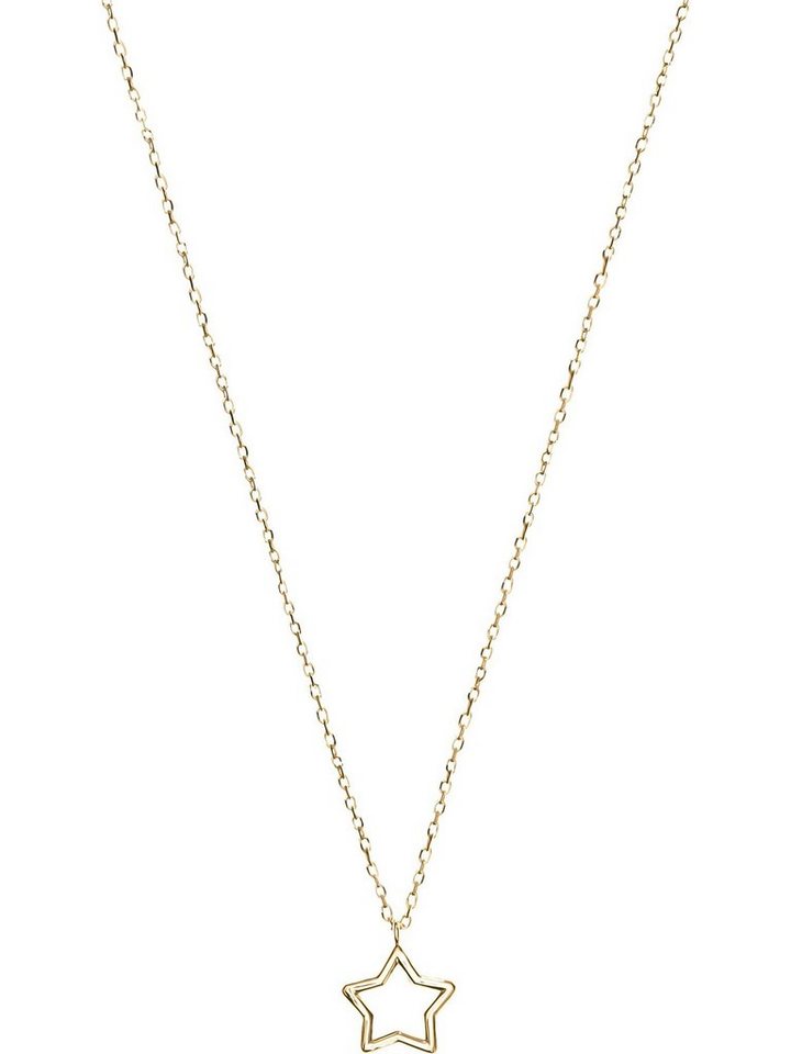 FAVS Collier FAVS Damen-Kette 375er Gelbgold von FAVS