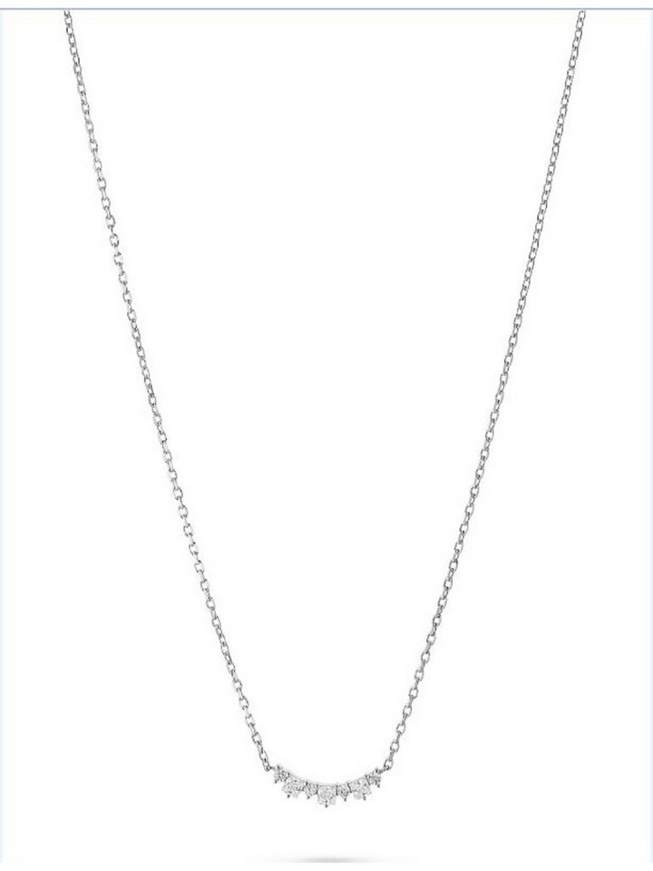 FAVS Collier FAVS Damen-Kette 925er Silber 3 Zirkonia von FAVS