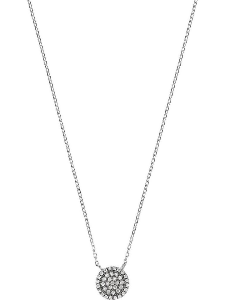 FAVS Collier FAVS Damen-Kette 925er Silber 40 Zirkonia von FAVS