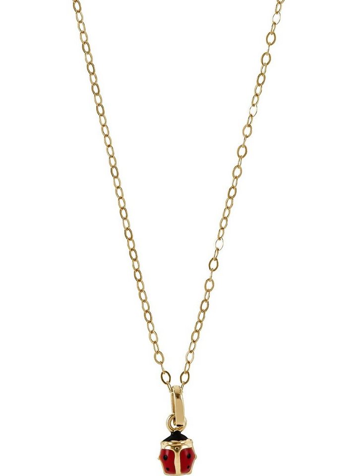 FAVS Collier FAVS Little Friends Mädchen-Kette 375er Gelbgold von FAVS