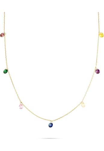 FAVS Damen-Kette 375er Gelbgold 7 Zirkonia One Size 89213596 FAVS Damen-Kette 375er Gelbgold 7 Zirkonia One Size 89213596 von FAVS