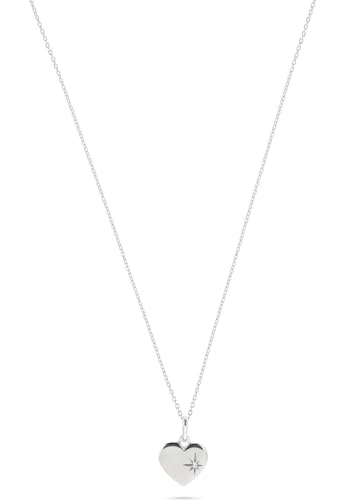 FAVS Damen-Kette 925er Silber, Farbstein 1 Zirkon One Size 89205175 von FAVS