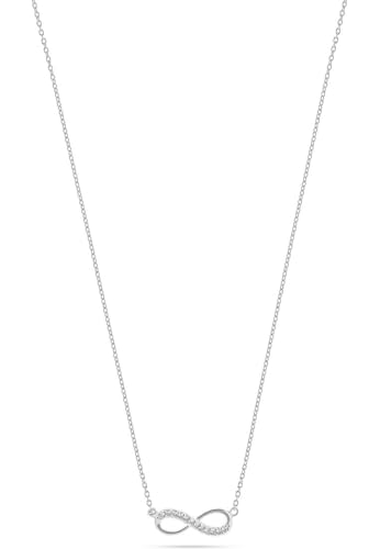 FAVS Damen-Kette 925er Silber, Farbstein 12 Zirkon One Size 89205173 von FAVS