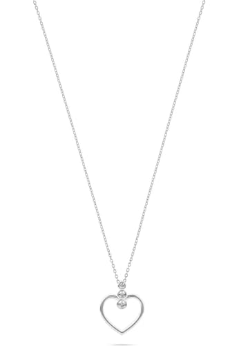 FAVS Damen-Kette 925er Silber 3 Zirkonia One Size 89211263 von FAVS