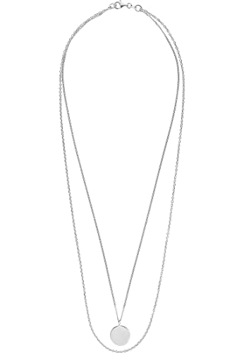 FAVS Damen-Kette 925er Silber One Size, Silber 32018855 von FAVS