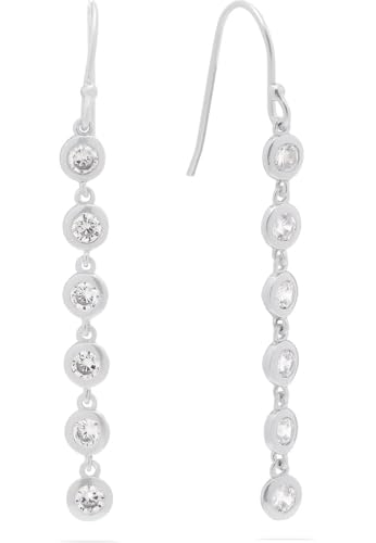 FAVS Damen-Ohrhänger 925er Silber 12 Zirkon One Size 89203007 FAVS Damen-Ohrhänger 925er Silber 12 Zirkon One Size 89203007 von FAVS